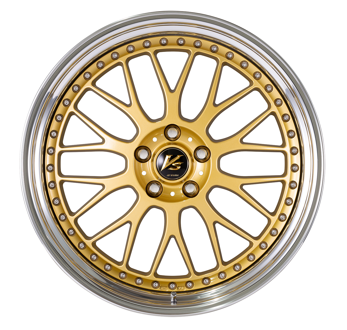 ■サイズ：20inch
■ディスク：ゴールド(標準)
■リム：STEP RIM(形状)/バフアルマイト(標準)
■センターキャップ：ブラック(標準)