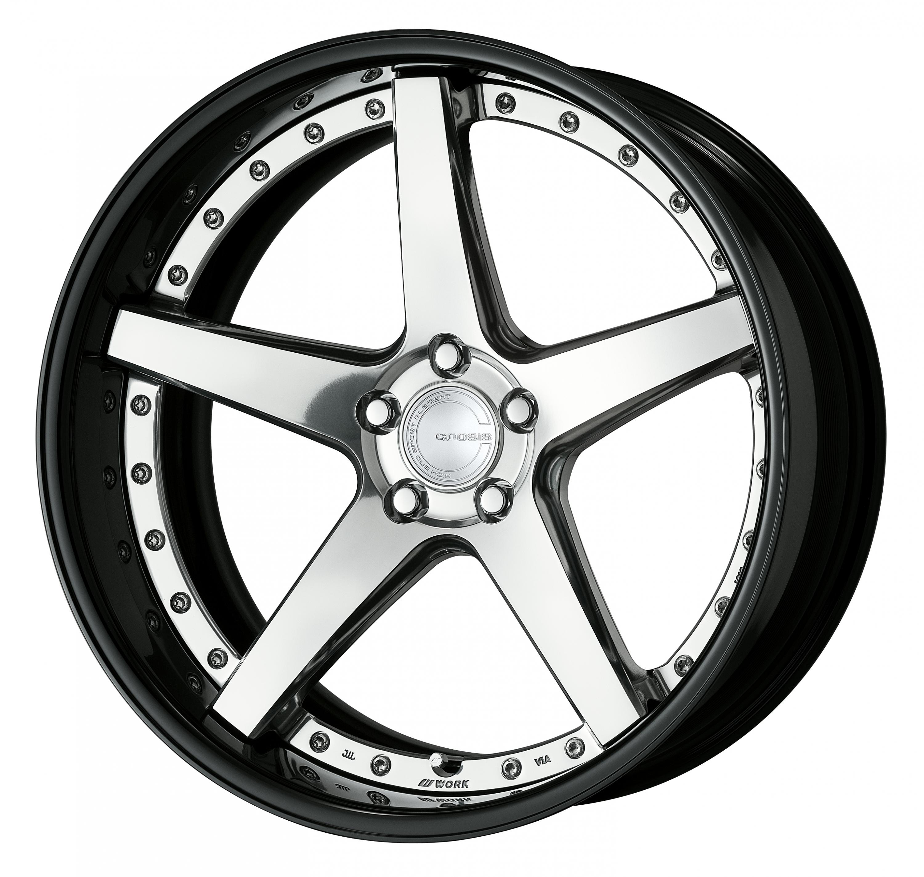 ■Size: 20inch<br />
■Disc: Deep concave (shape)/buff finish (standard)<br />
■Rim: FULL REVERSE (shape)/black alumite (custom)<br />
■Center cap: standard