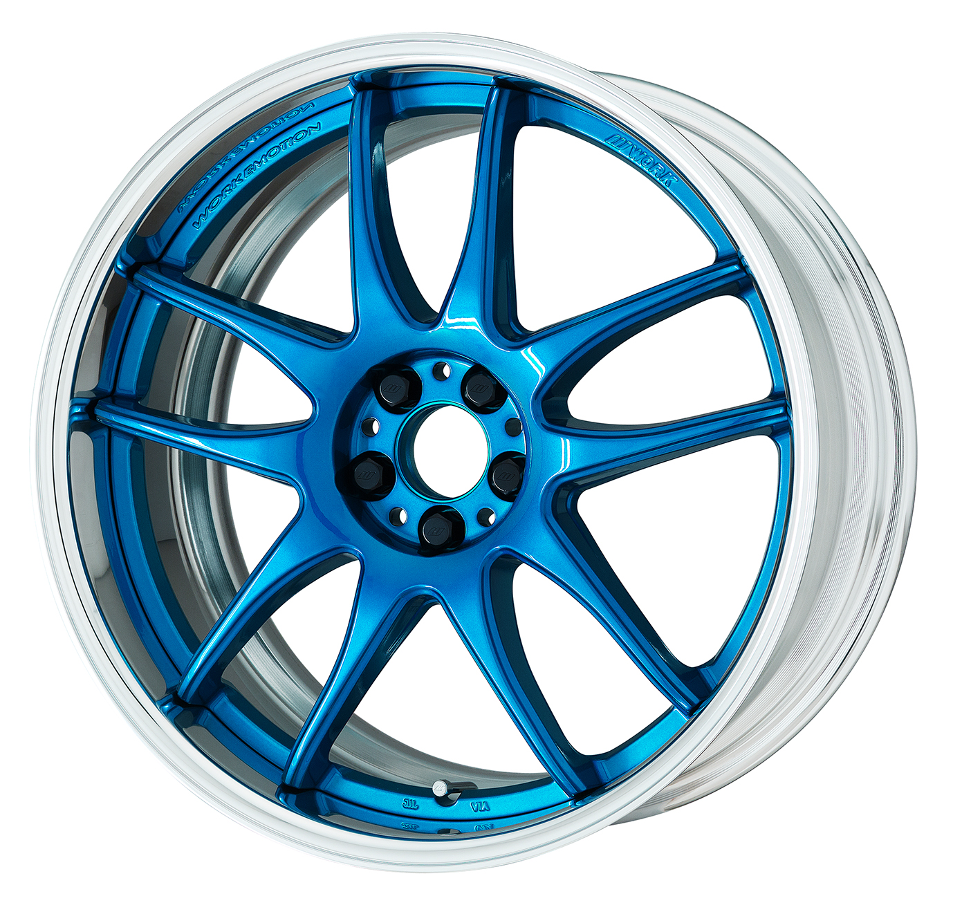 ■Size: 19-inch<br />
■Disc: Semi-concave (shape) / Candy Blue (custom)<br />
■Rim: Full reverse (shape) / Buffed anodized (standard)