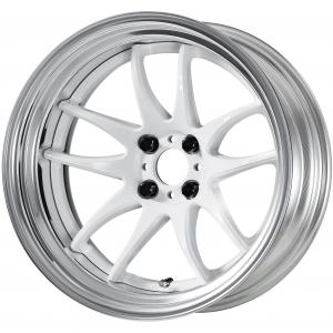 【STEP RIM】WHITE(WHT) ※DEEP-CONCAVE 17inch