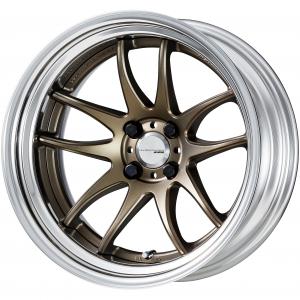 ■サイズ：17inch
■ディスク：ディープコンケイブ(形状)/アッシュドチタン(標準)
■リム：STEP RIM(形状)/バフアルマイト(標準)
■センターキャップ：FLAT TYPE シルバー(オプション)