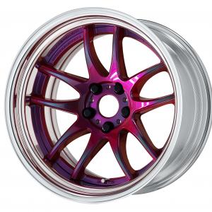 ■サイズ：18inch
■ディスク：ディープコンケイブ(形状)/アステリズムレッド(カスタム)
■リム：STEP RIM(形状)/バフアルマイト(標準)