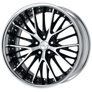 ■20inch ■Specifications: Black cut clear (standard) / Buff alumite rim (standard) ■Center cap (standard)