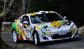 Winner of 【All Japan Rally Championship Round 1 Shinshiro Rally 2022】 2 class
