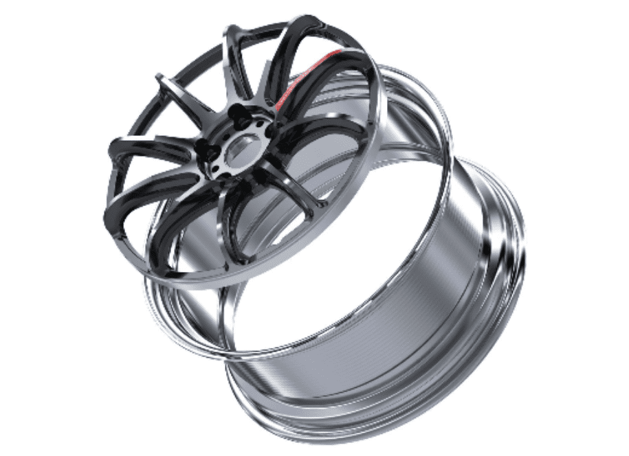 2 PIECE[2 PIECE WHEEL]