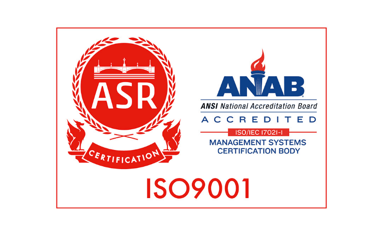 All domestic factories are ISO9001 certified.