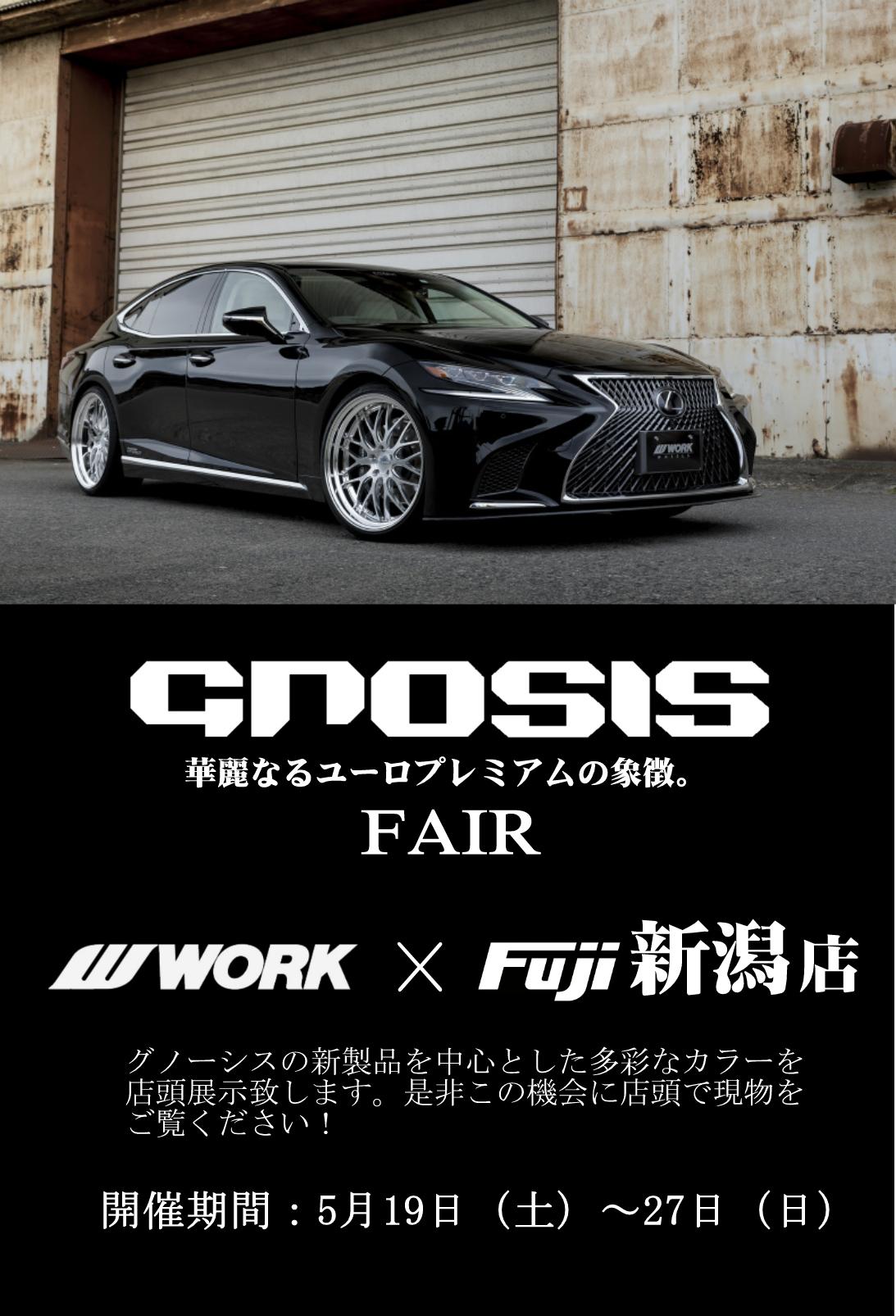 フジ新潟店 GNOSIS FAIR