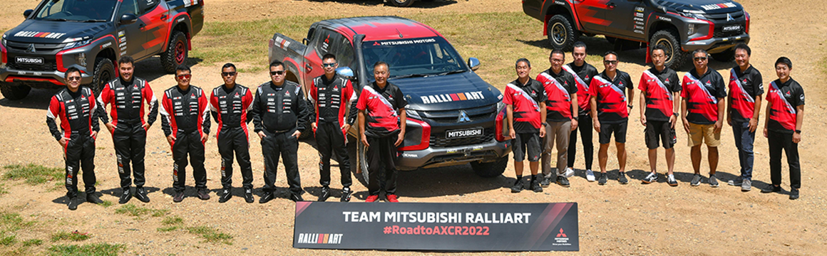 Team Mitsubishi Ralliart Announces Team Lineup for Asia Cross Country Rally 2022 in November