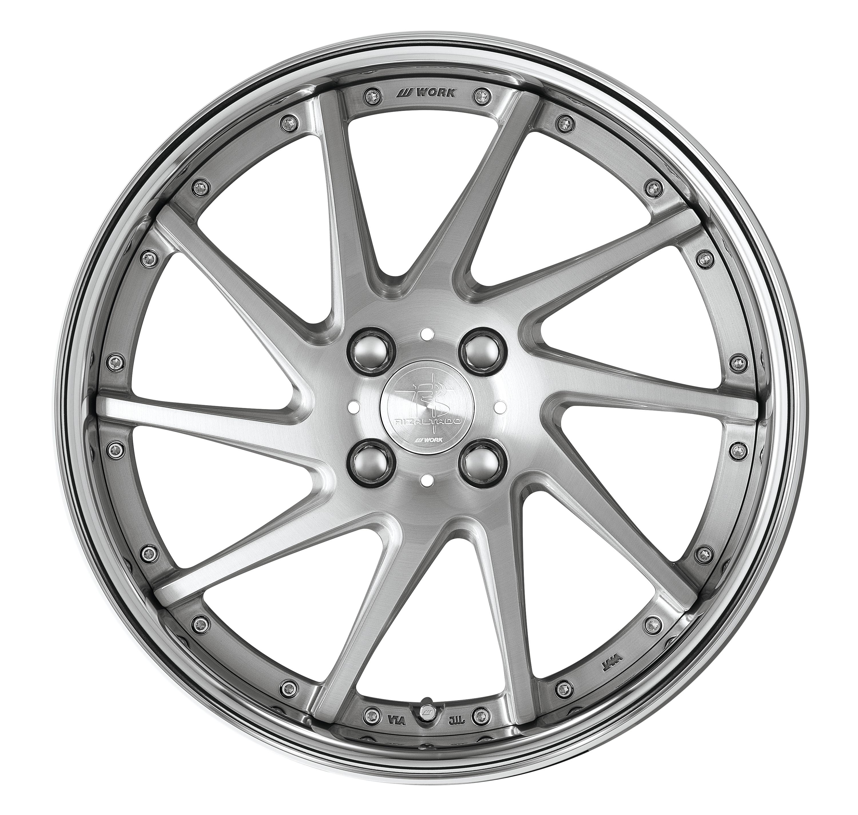 ■Size: 17inch
■disk: Brushed (standard)
■rim: FULL REVERSE (shape) / buff alumite (standard)
■ Center cap: standard