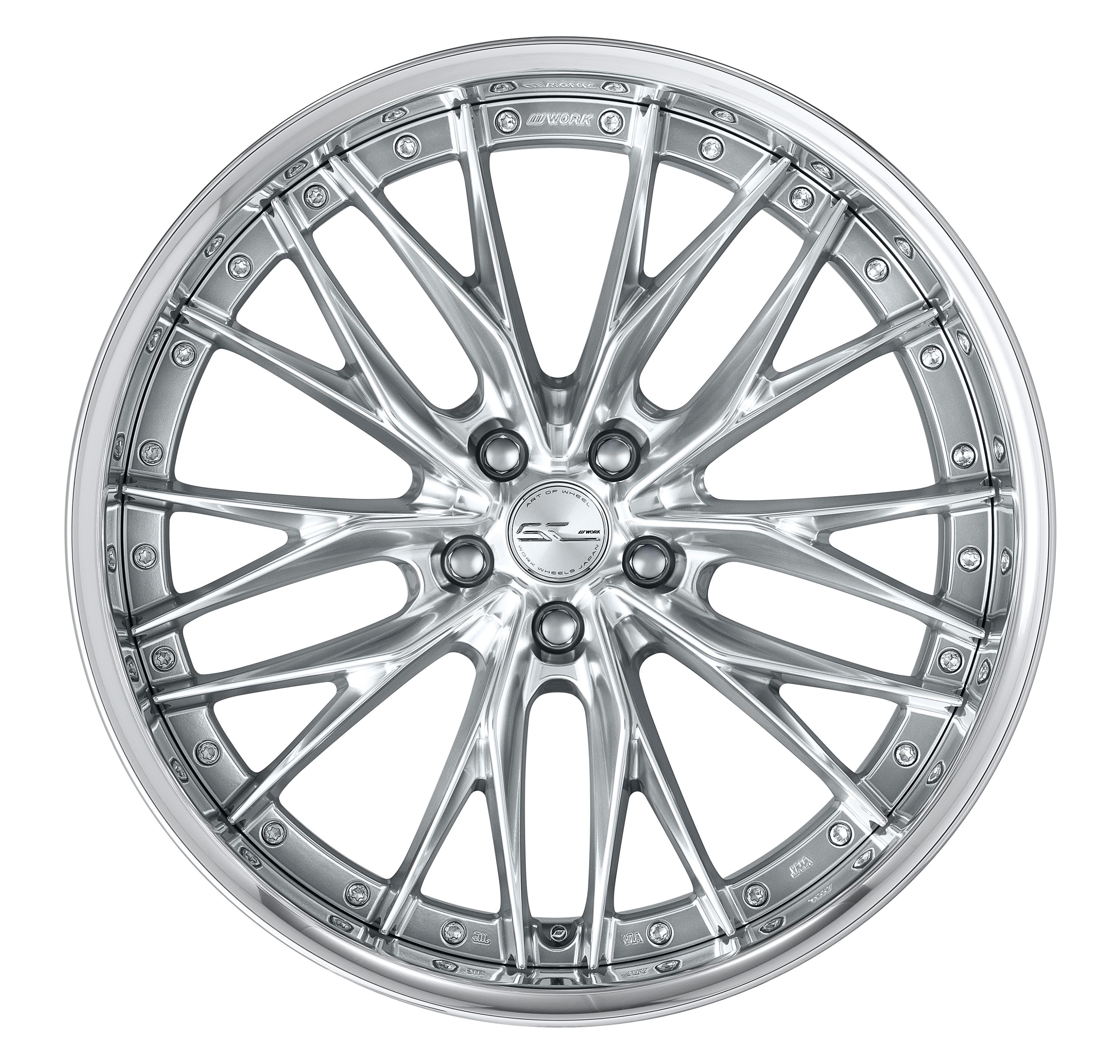 ■Size: 21inch
■Disc: Silky rich silver (standard)
■Rim: FULL REVERSE (shape)/buff anodized (standard)
■Center cap: Spin (standard)