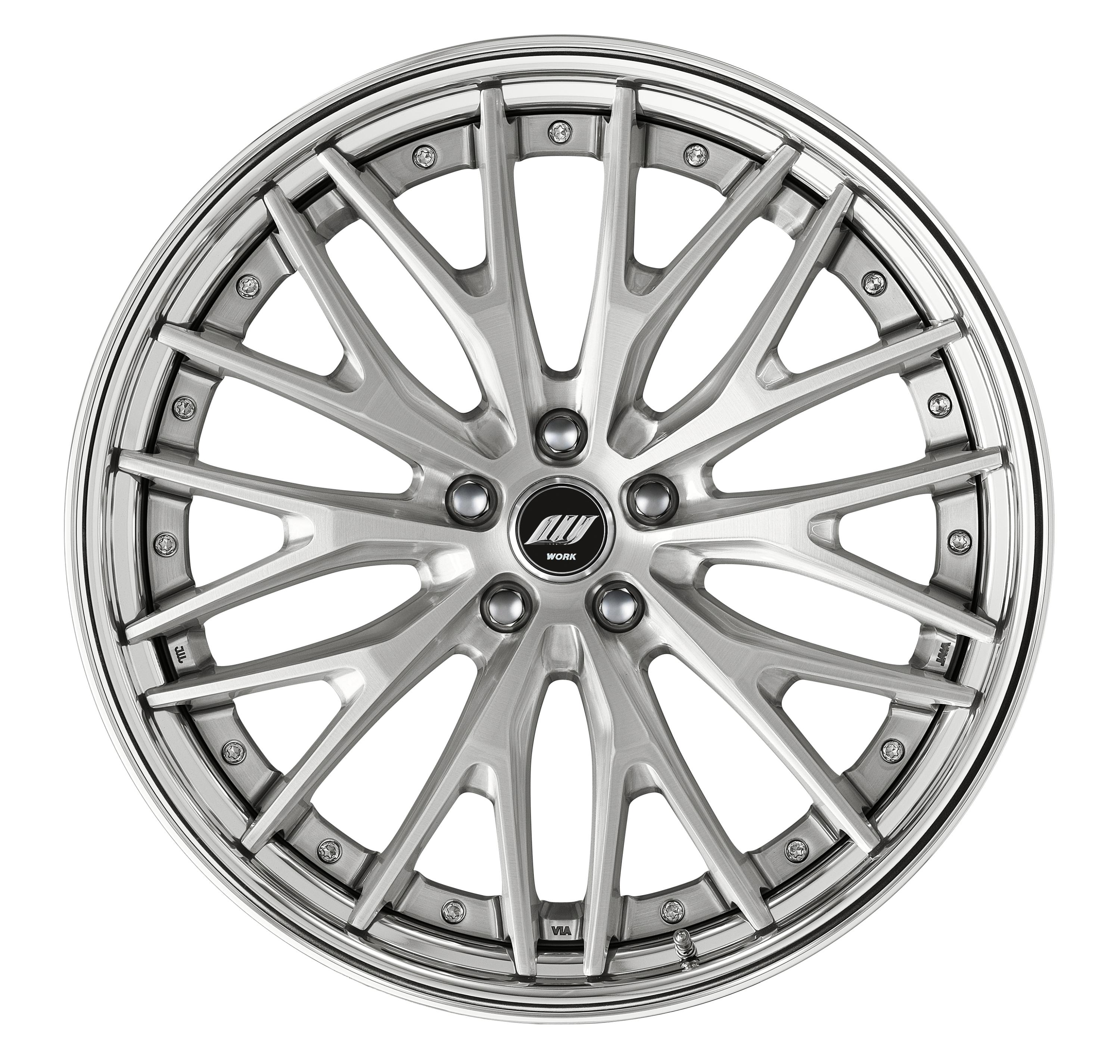 ■サイズ：21inch
■ディスク：ディープコンケイブ(形状)/ブラッシュド(標準)
■リム：STEP RIM(形状)/バフアルマイト(標準)
■センターキャップ：ブラック(標準)