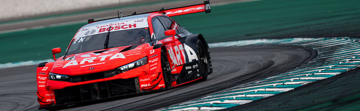 2025 AUTOBACS SUPER GT Round3　SUPER GT MALAYSIA FESTIVAL 2025 ARTA2位獲得