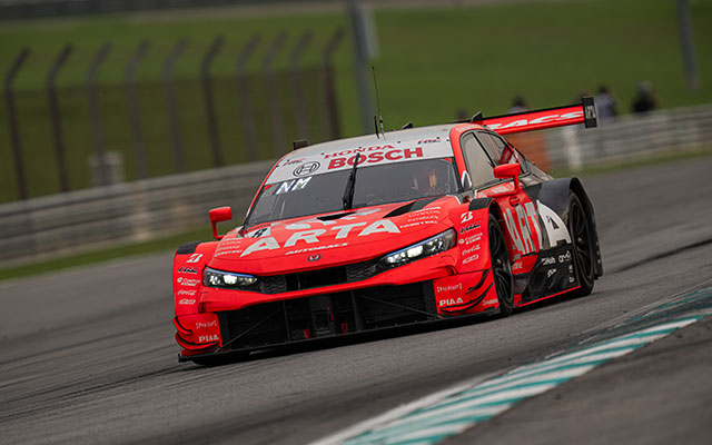 2025 AUTOBACS SUPER GT Round3　SUPER GT MALAYSIA FESTIVAL 2025 ARTA2位獲得