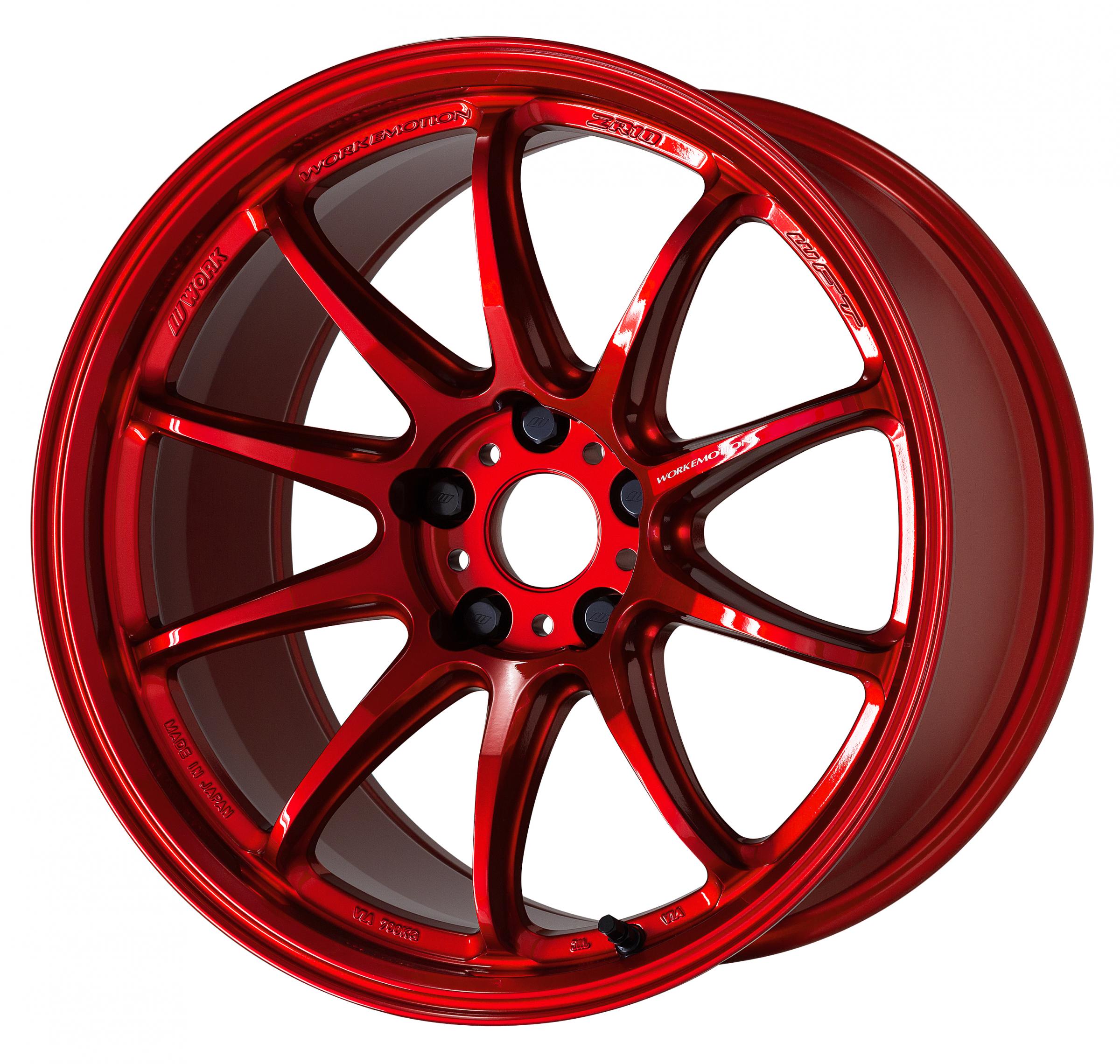 キャンディレッド(CAR)  <br>WORK EMOTION ZR10