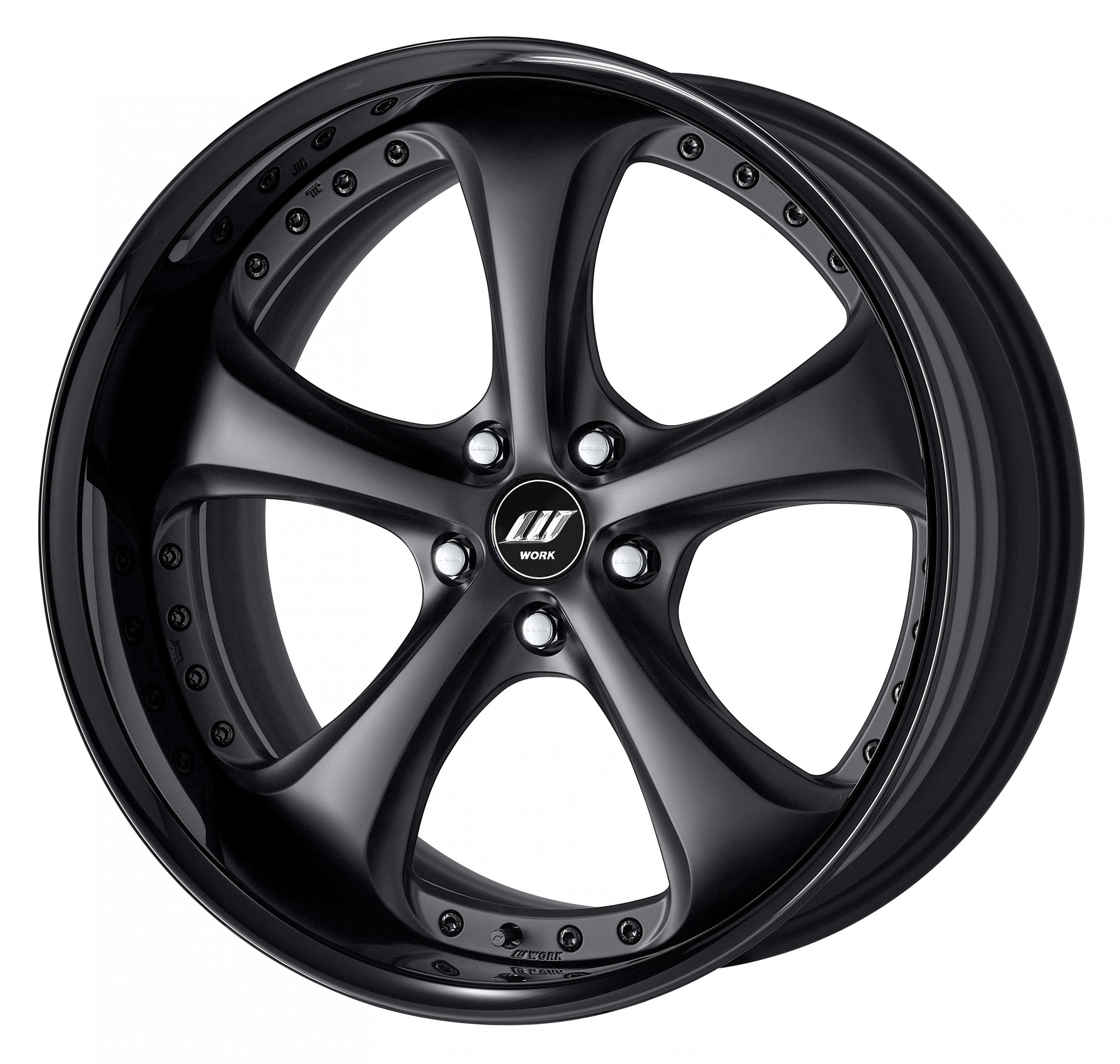 ■サイズ:20inch<br />
■ディスク:マットブラック(カスタム)<br />
■リム:FULL REVERSE(形状)/ブラックアルマイト(カスタム)<br />
■ピアスボルト:ブラックピアスボルト(カスタム)<br />
■エアバルブ:ブラックエアバルブ(カスタム)<br />
■センターキャップ:ブラック・Wエンブレム(オプション)
