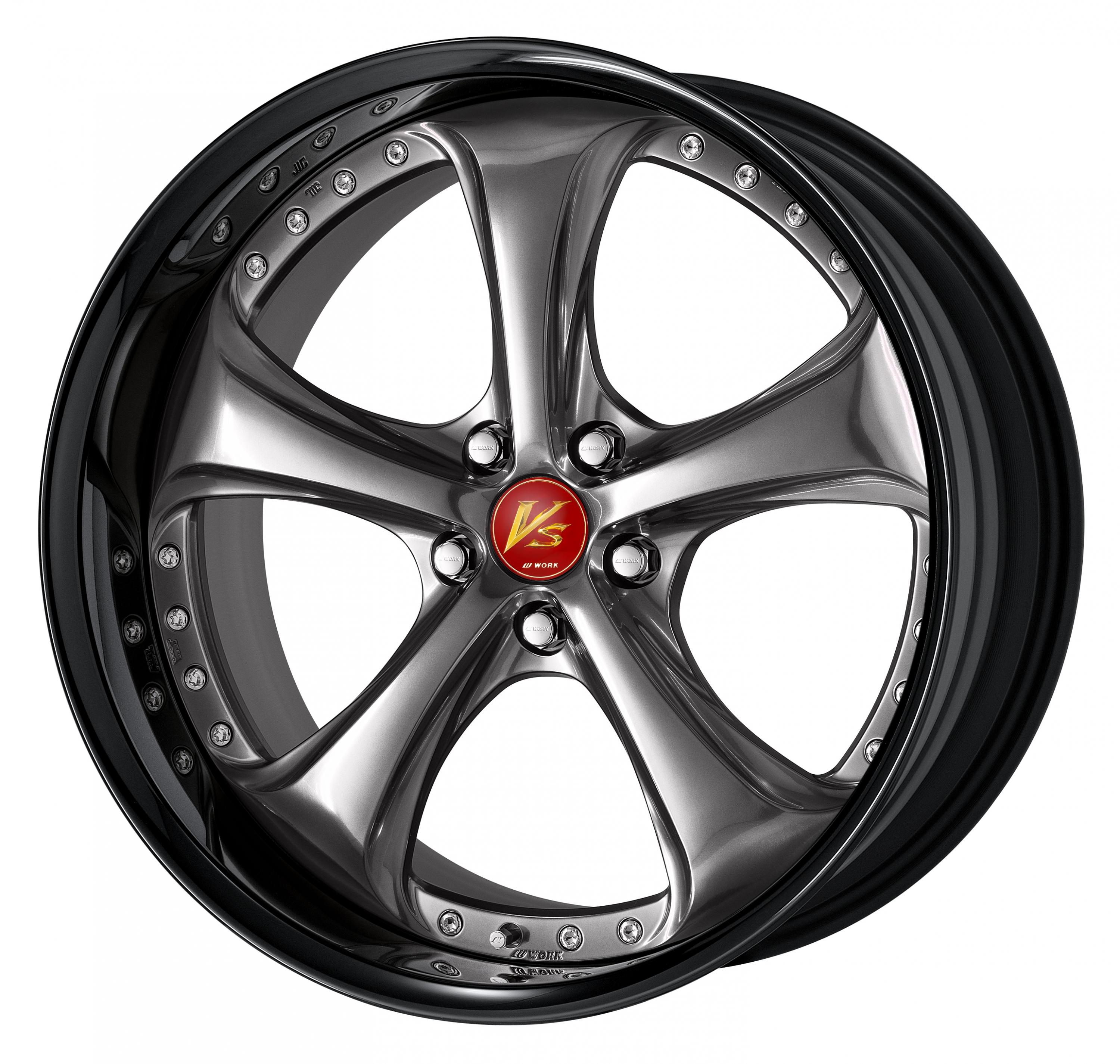■サイズ:20inch<br />
■ディスク:ブリリアントシルバーブラック(標準)<br />
■リム:FULL REVERSE(形状)/ブラックアルマイト(カスタム)<br />
■センターキャップ:レッド(セレクトオプション)