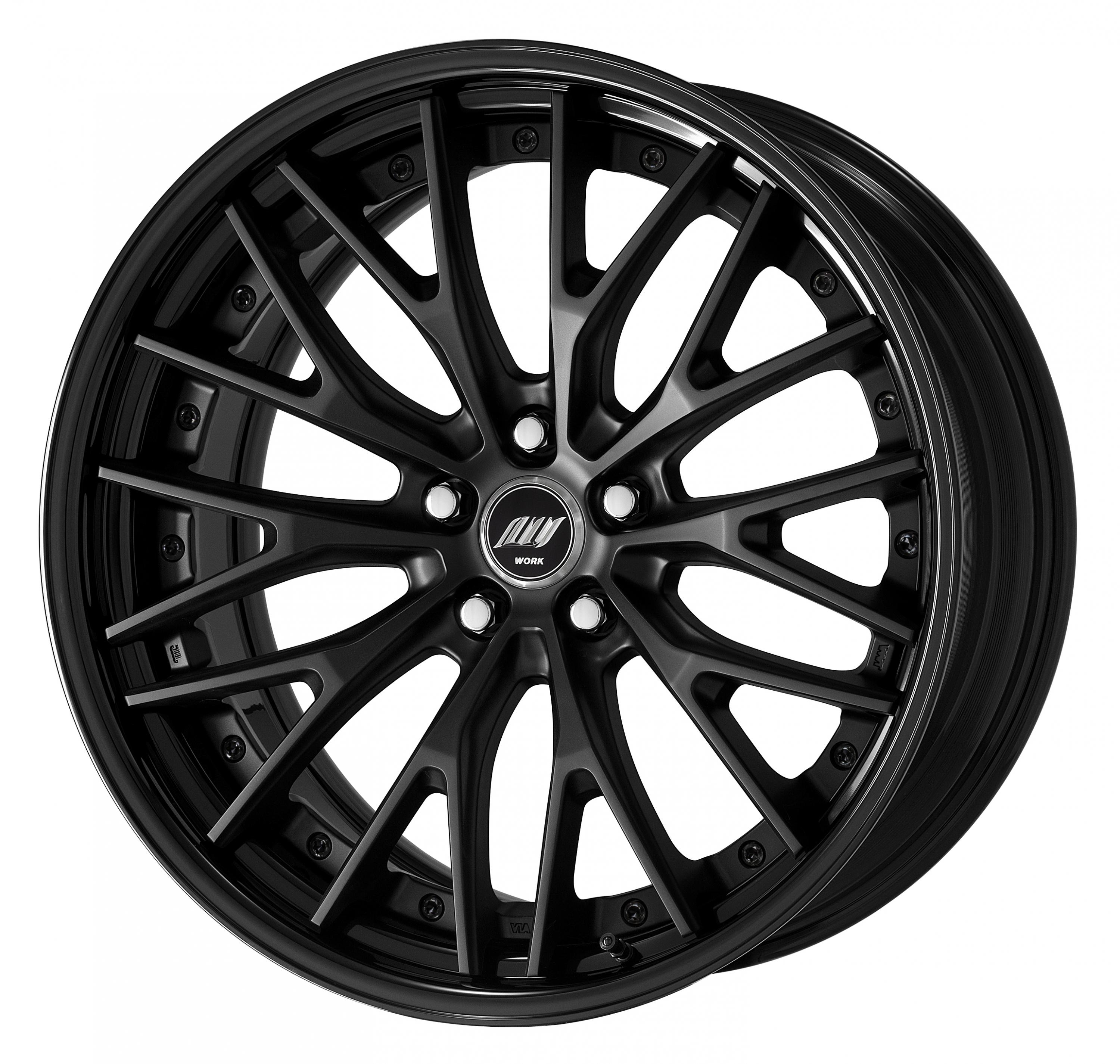 ■サイズ:20inch<br />
■ディスク:ディープコンケイブ(形状)/マットブラック(標準)<br />
■リム:STEP RIM(形状)/ブラックアルマイト(カスタム)<br />
■センターキャップ:ブラック(標準)<br />
■ピアスボルト:ブラッククロームピアスボルト(カスタム)<br />
■エアバルブ:ブラックエアバルブ(カスタム)