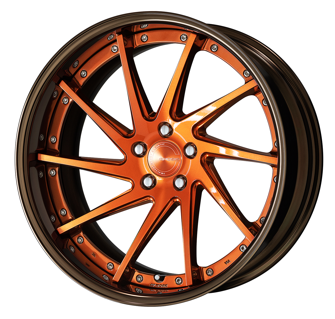 ■ 20inch ■ Deep Concave ■ Specifications: Composite Buff Brushed / Copper Clear / Bronze Alumite Rim ■ Ornament Cap Specifications