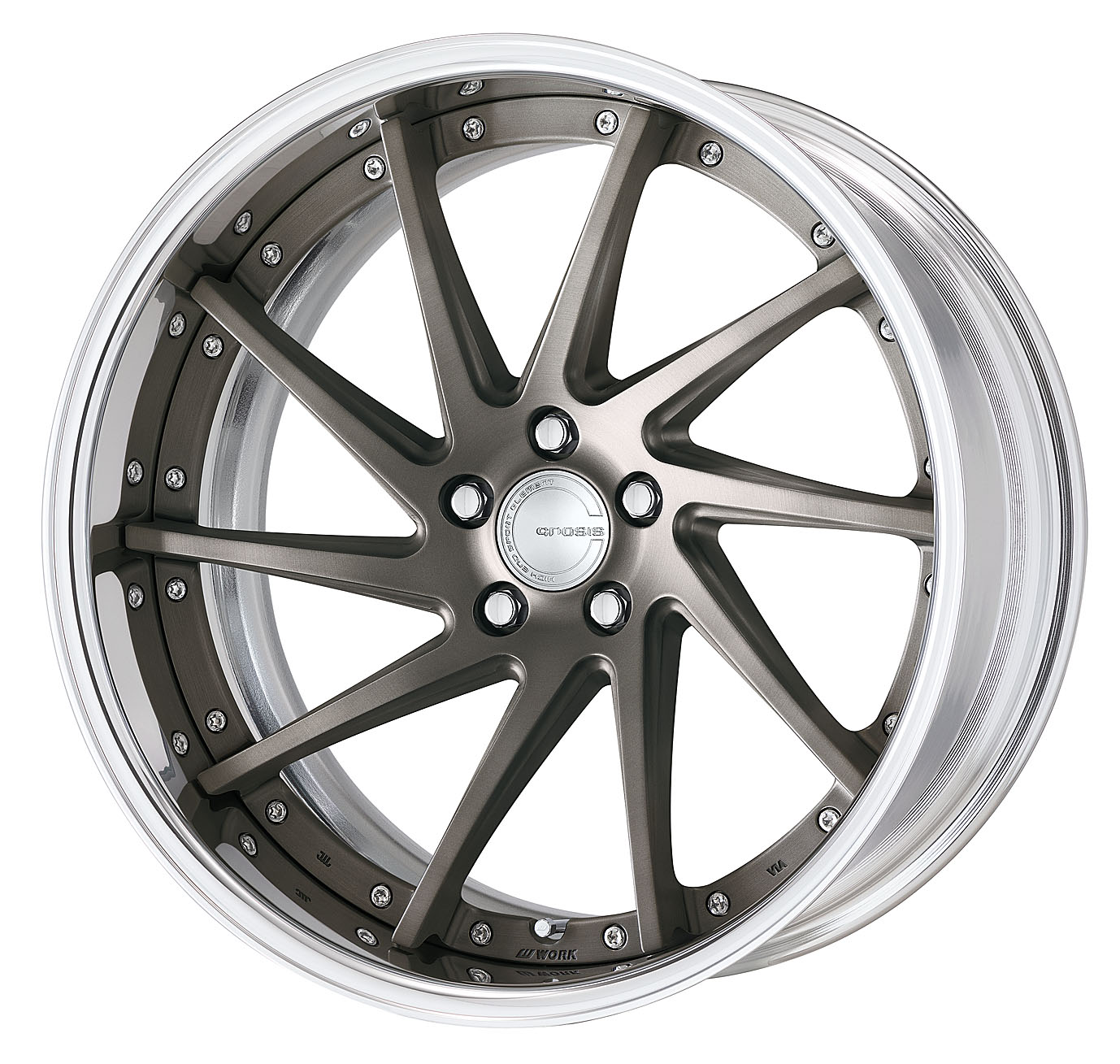 ■20inch ■Deep concave ■Specifications:Matte gray brushed/buff alumite rim(standard) ■Center cap(standard)