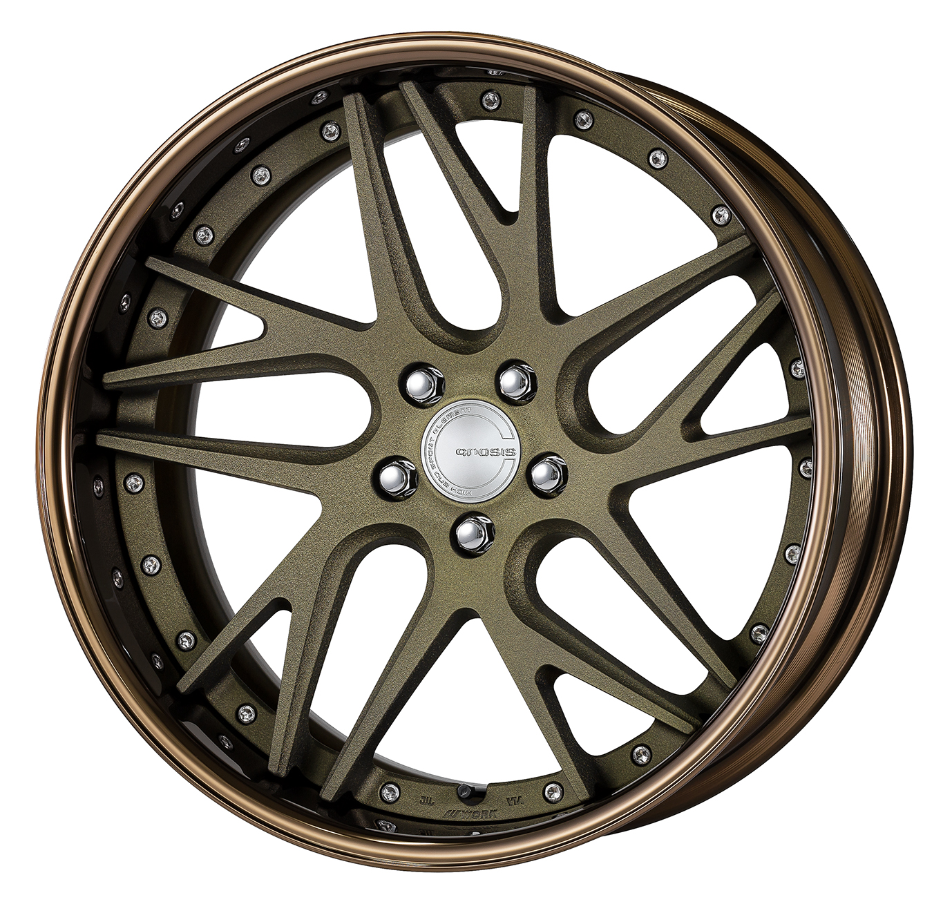 ■サイズ:20inch<br />
■ディスク:ディープコンケイブ(形状)/テクスチャーダークブラス(カスタム)<br />
■リム:FULL REVERSE(形状)/ブロンズアルマイト(カスタム)<br />
■エアバルブ:ブラックエアバルブ(カスタム)<br />
■センターキャップ:標準