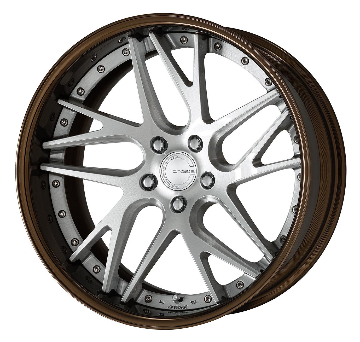 ■サイズ:20inch<br />
■ディスク:ディープコンケイブ(形状)/ブラッシュド(標準)<br />
■リム:FULL REVERSE(形状)/ブロンズアルマイト(カスタム)<br />
■センターキャップ:標準
