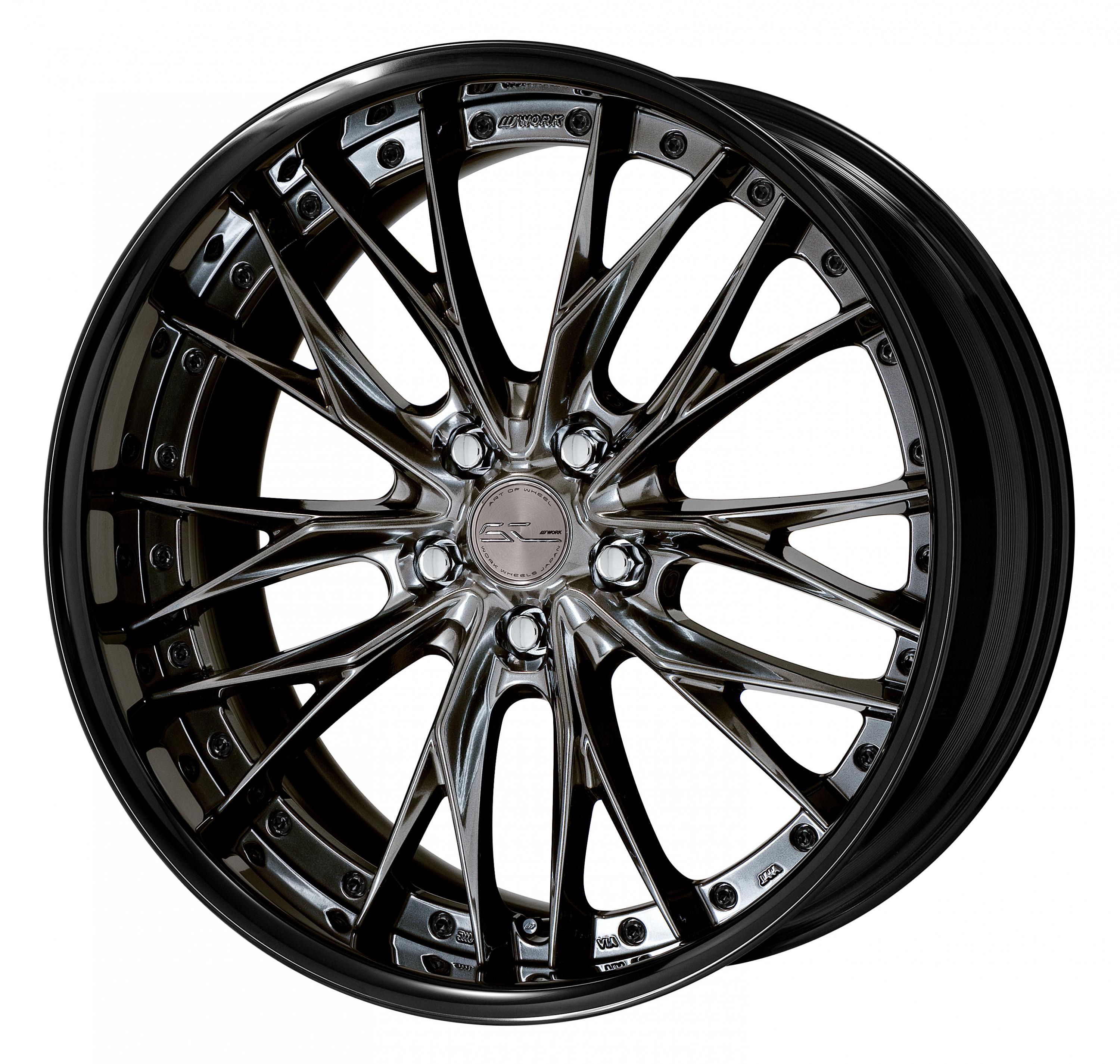 ■サイズ:20inch<br />
■ディスク:ブリリアントシルバーブラック(標準)<br />
■リム:FULL REVERSE(形状)/ブラックアルマイト(カスタム)<br />
■センターキャップ:マットグレー(標準)<br />
■ピアスボルト:ブラッククロームピアスボルト(カスタム)<br />
■エアバルブ:ブラックエアバルブ(カスタム)
