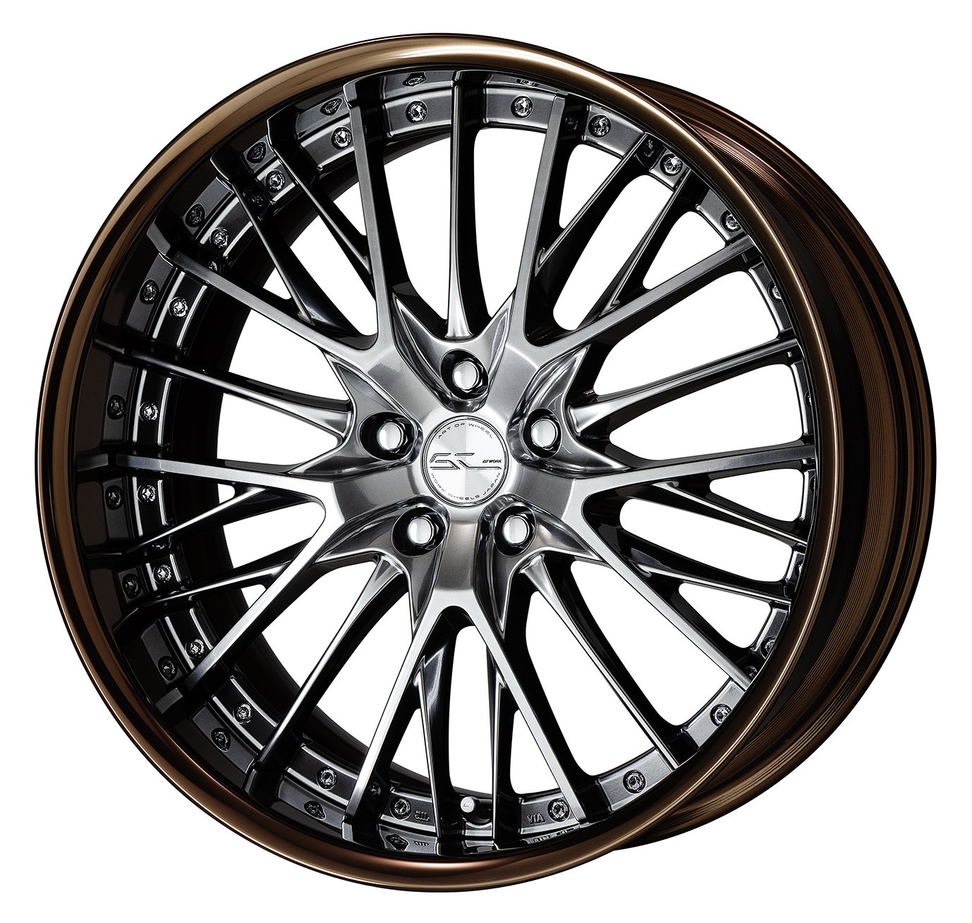 ■20inch ■Specifications: Glimit Silver (Standard) / Bronze Alumite Rim ■Center Cap (Standard)