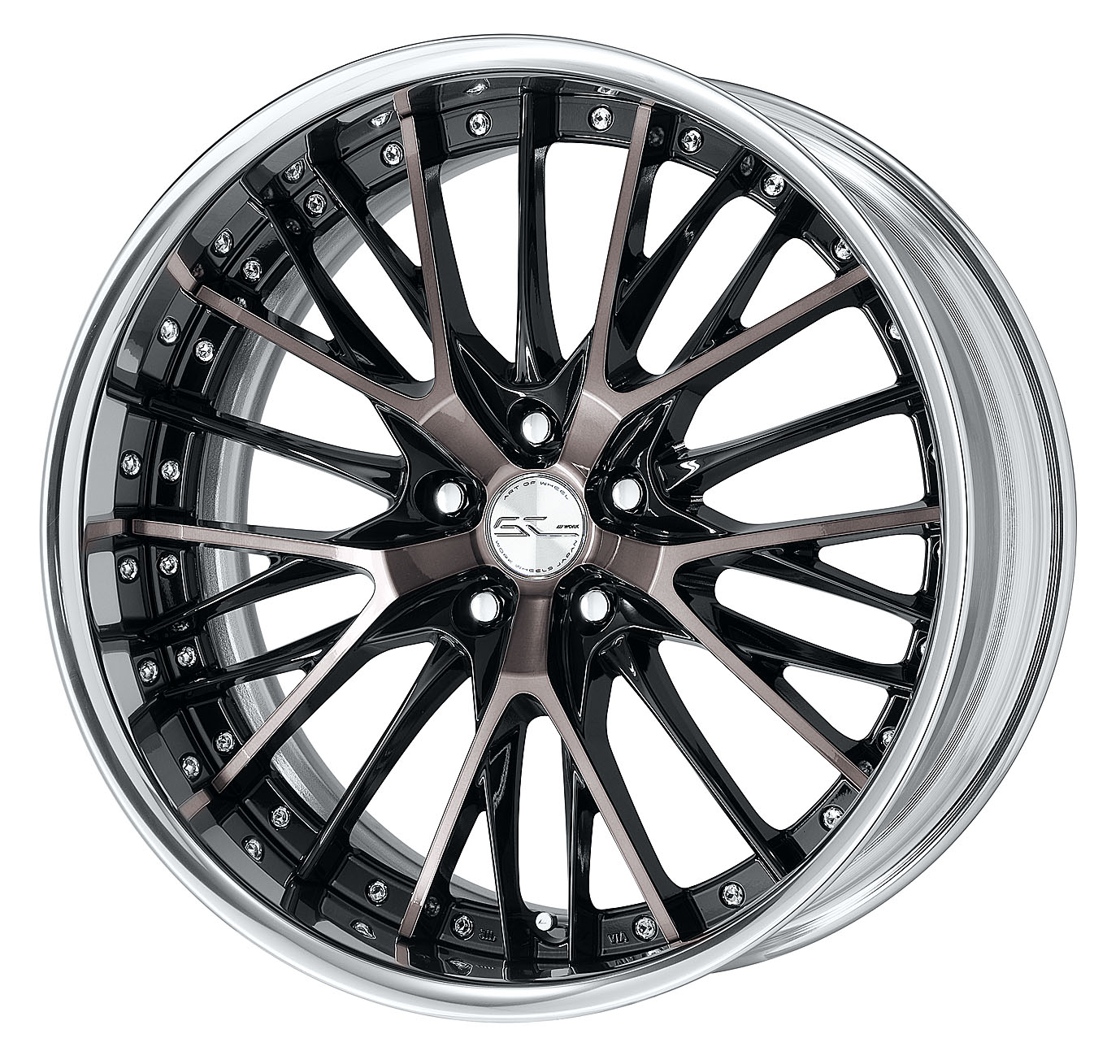 ■20inch ■Specifications: Black / Clear Gray / Buff Anodized Rim (Standard) ■Center Cap (Standard)