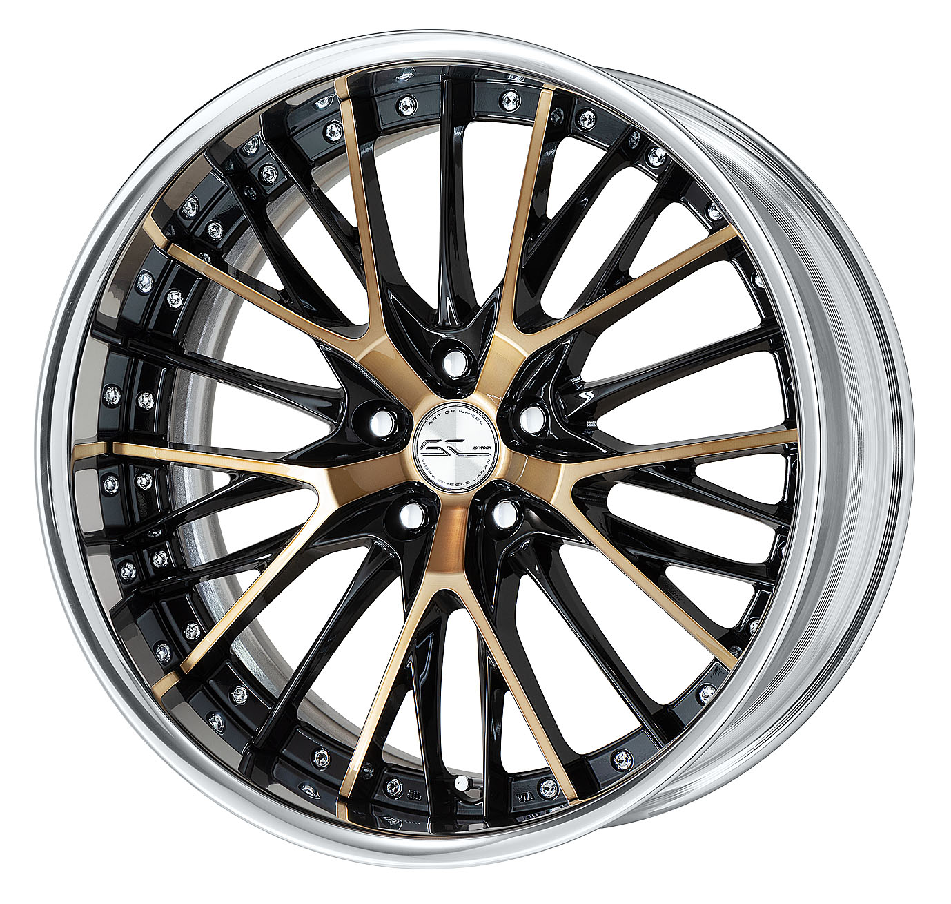 ■20inch ■Specifications: Black / Clear Bronze / Buff Anodized Rim (Standard) ■Center Cap (Standard)