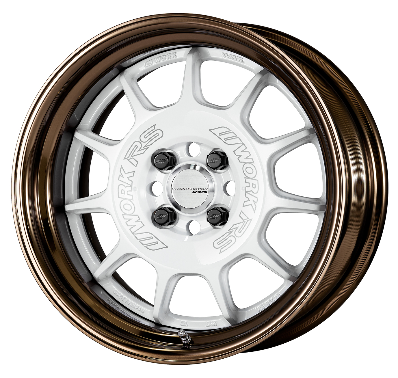 ■サイズ:16inch<br />
■ディスク:ホワイト(標準)<br />
■リム:STEP RIM(形状)/ブロンズアルマイト(カスタム)<br />
■センターキャップ:FLAT TYPE シルバー(オプション)<br />
■ステッカー:ガンメタ(標準同梱)