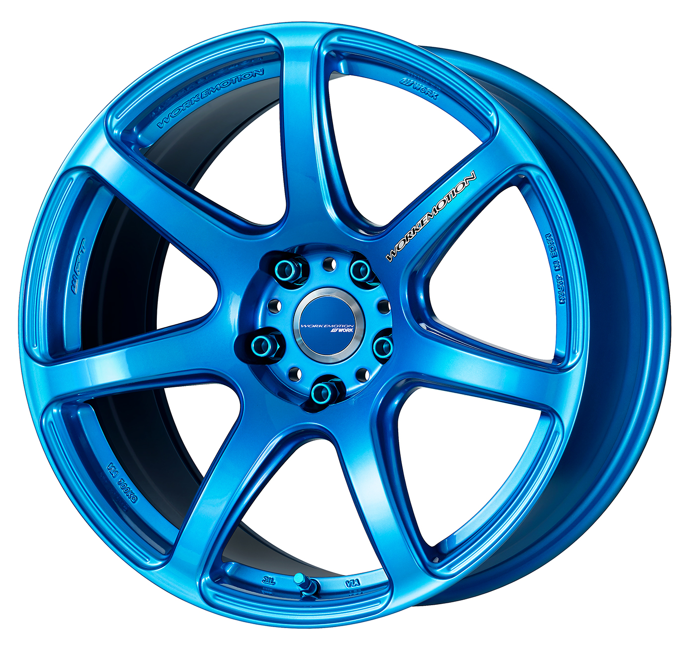 ■Size: 18-inch<br />
■Disc: Deep Tapered (Shape) / Candy Blue (Custom)<br />
■Rim: Normal (Shape)<br />
■Center Cap: Flat Type Blue (Optional)<br />
■Air Valve: Blue Air Valve (Custom)<br />
■Stickers: Included