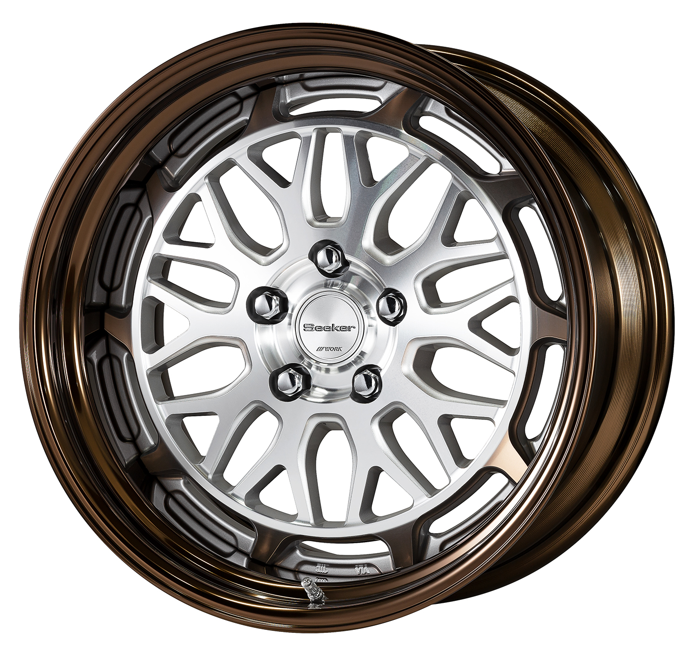 ■サイズ:18inch<br />
■ディスク:カットクリア(標準)<br />
■リム:STEP RIM(形状)/ブロンズアルマイト(カスタム)<br />
■センターキャップ:標準