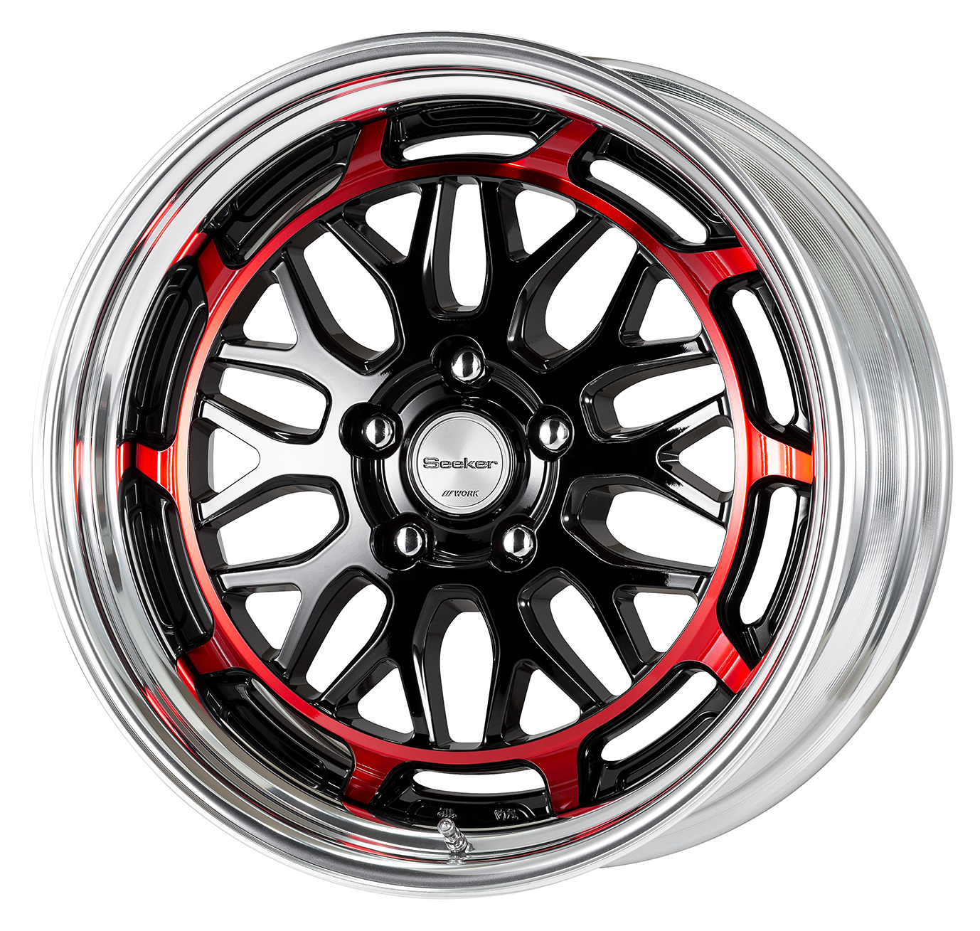 ■サイズ:18inch<br />
■ディスク:ブラック/クリアレッド(カスタム)<br />
■リム:STEP RIM(形状)/バフアルマイト(標準)<br />
■センターキャップ:標準