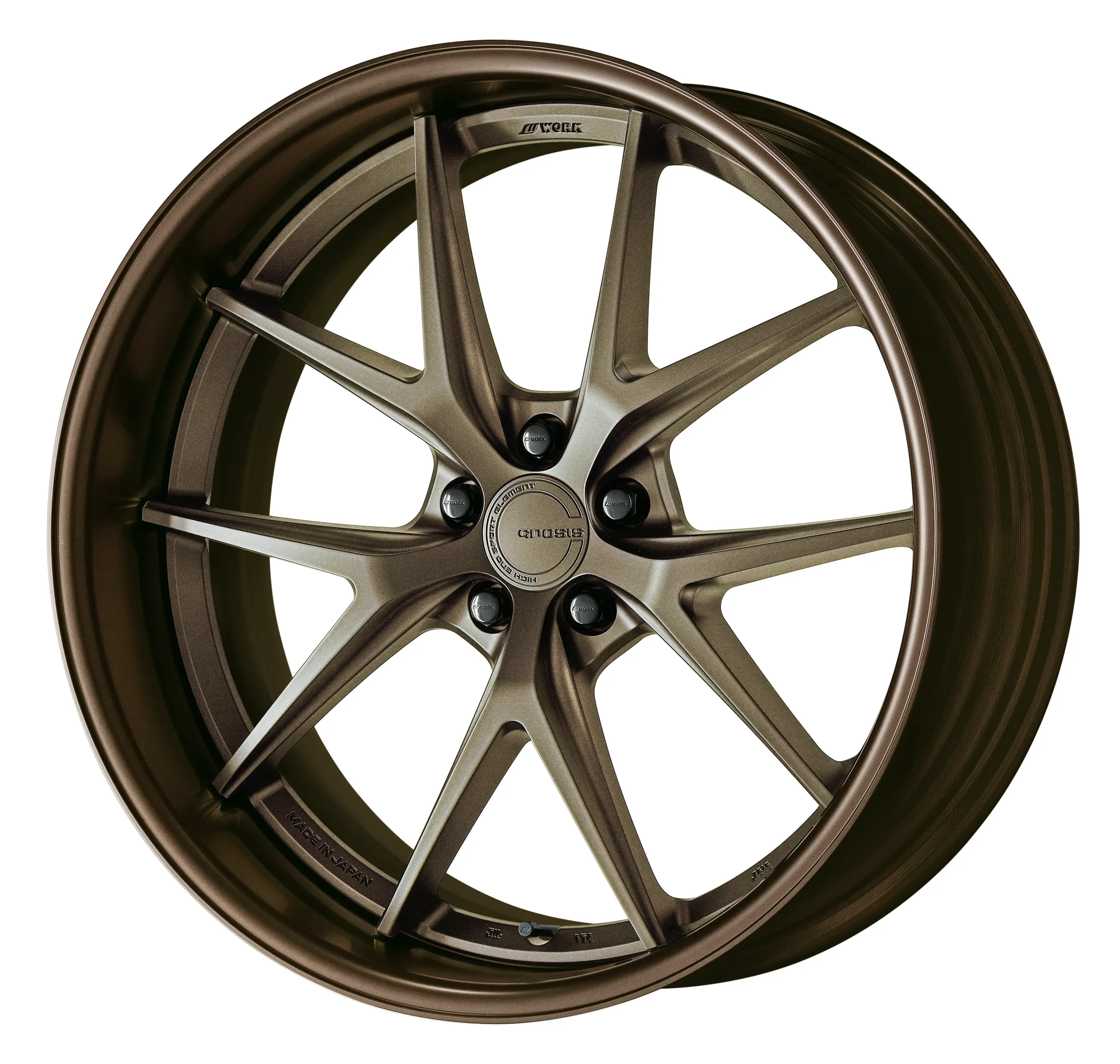 ■サイズ:21inch<br />
■ディスク:アッシュドチタン(カスタム)<br />
■リム:FULL REVERSE(形状)/マットブロンズアルマイト(カスタム)<br />
■センターキャップ:アッシュドチタン(オプション)<br />
■エアバルブ:ブラックエアバルブ(カスタム)