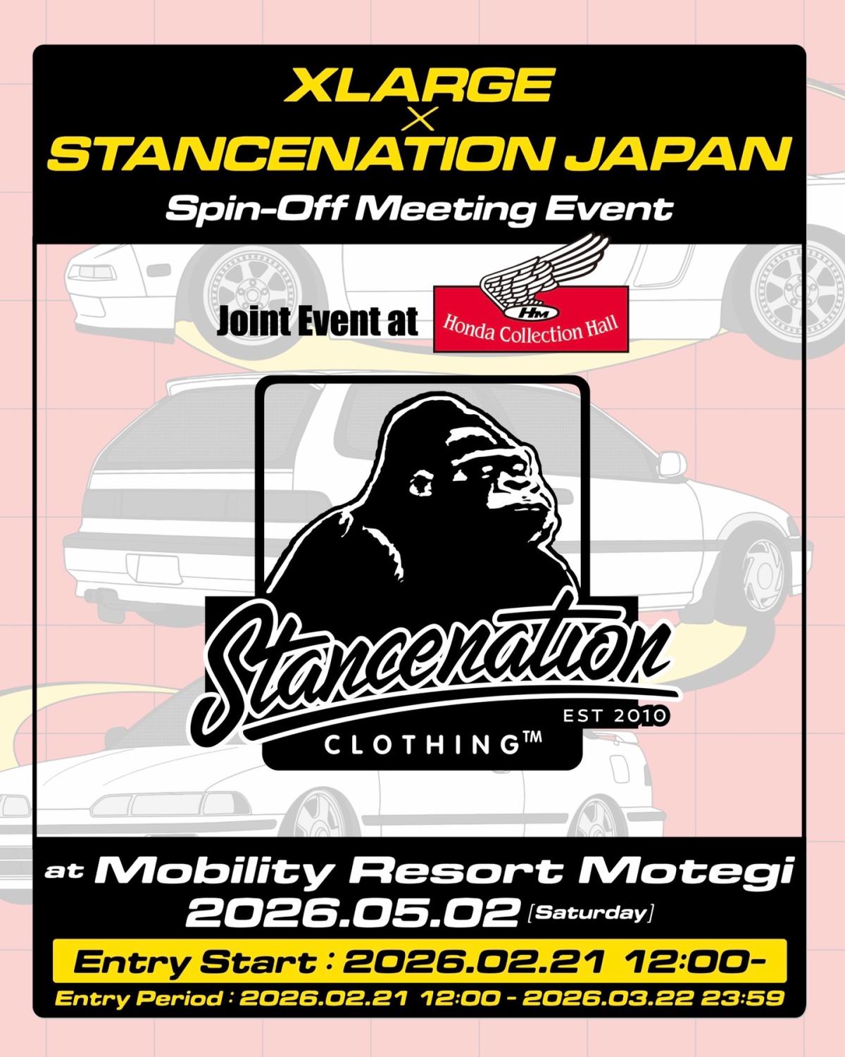 XLARGE x STANCENATION JAPAN SPIN-OFF