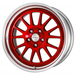 ■サイズ：18inch
■ディスク：シルバー／クリアレッド(カスタム)
■リム：STEP RIM(形状)/バフアルマイト(標準)
■センターキャップ：標準