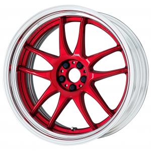 ■サイズ：20inch
■ディスク：セミコンケイブ(形状)/キャンディレッド(カスタム)
■リム：STEP RIM(形状)/バフアルマイト(標準)