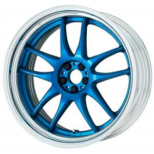 Candy Blue (CAB) 20inch Step Rim ※ color rhythm clear