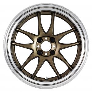 ■サイズ：17inch
■ディスク：セミコンケイブ(形状)/アッシュドチタン(標準)
■リム：STEP RIM(形状)/バフアルマイト(標準)