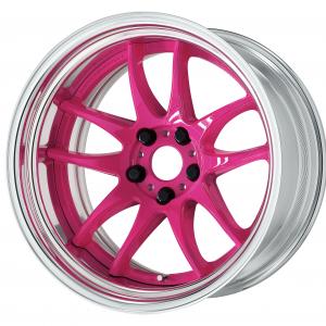 ■サイズ：18inch
■ディスク：ディープコンケイブ(形状)/カシスヘイズ(カスタム)
■リム：STEP RIM(形状)/バフアルマイト(標準)