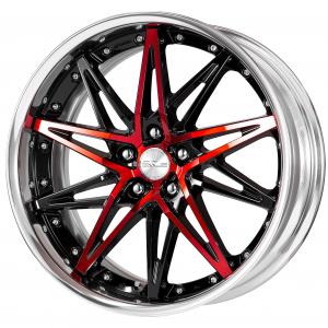 Black/Clear Red(BCR) 20inch