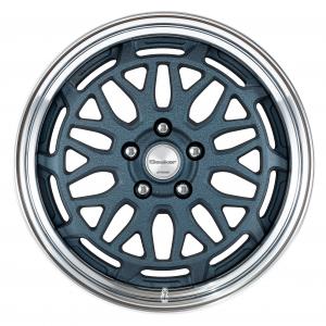 ■サイズ：18inch
■ディスク：テスクチャーネイビーブルー(カスタム)
■リム：STEP RIM(形状)/バフアルマイト(標準)
■センターキャップ：標準