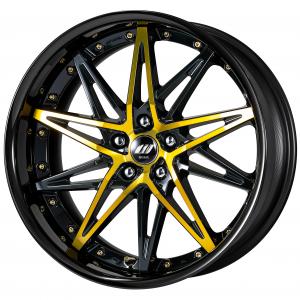 Black Imperial Gold (BPI) + COP: Black Anodized Rim + A Set + W Cap 20inch