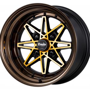 (COP) Black Imperial Gold (BPI) + Bronze Alumite Rim 15inch