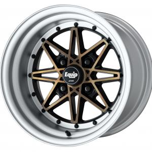 (COP) Black / Clear Bronze (BPB) + Mat Alumite Rim + Kset 15inch