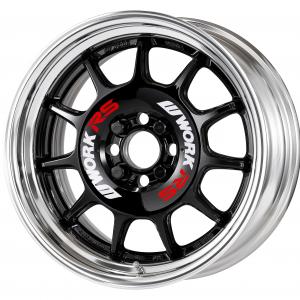 ■16inch ■STEP RIM ■Specifications: Black (standard) / Buff alumite rim (standard) ■White / red sticker (standard included)