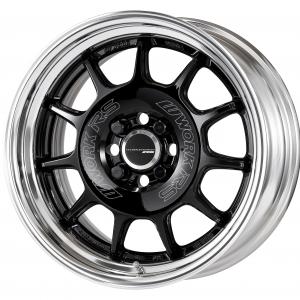 ■サイズ：16inch
■ディスク：ブラック(標準)
■リム：STEP RIM(形状)/バフアルマイト(標準)
■センターキャップ：FLAT TYPE ブラック(オプション)
■ステッカー：ガンメタ(標準)