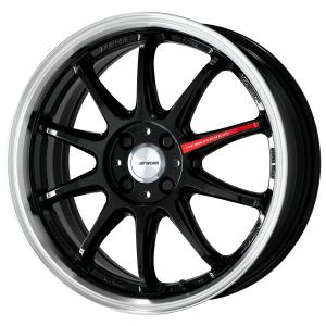 ■サイズ：17inch
■ディスク：ブラックダイヤカットリム(標準)
■リム：NORMAL(形状)
■センターキャップ：FLAT TYPE WORK(標準)
■スポーツデカール：レッド(標準同梱)