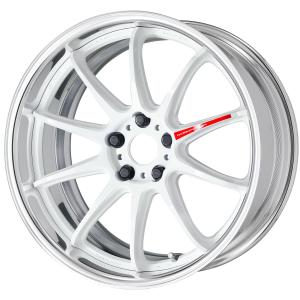 Azure White(AZW)19inch 9.5J+39 DEEP-CONCAVE