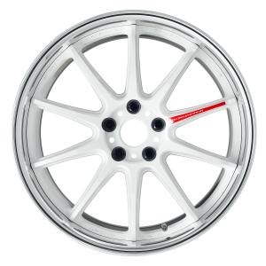 Azure White(AZW)19inch 9.5J+39 DEEP-CONCAVE